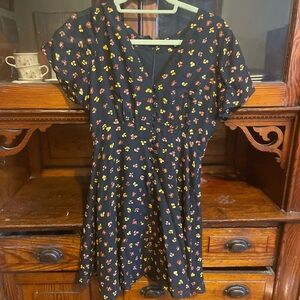 Madewell mini floral dress